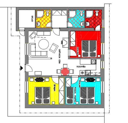 Apartmanovy Dom Cottage Липтовски-Ян Экстерьер фото